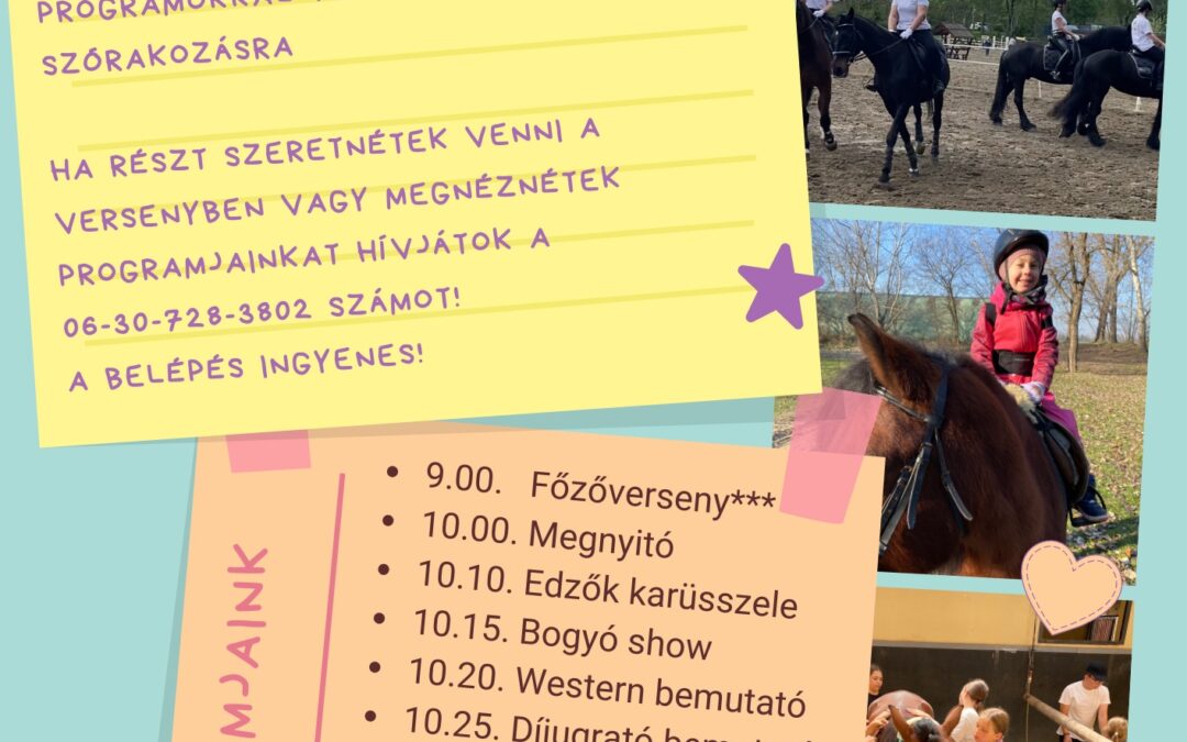 Nyílt nap nálunk!!!